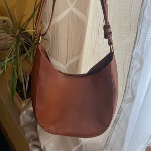 Madewell Brown Hobo Bag